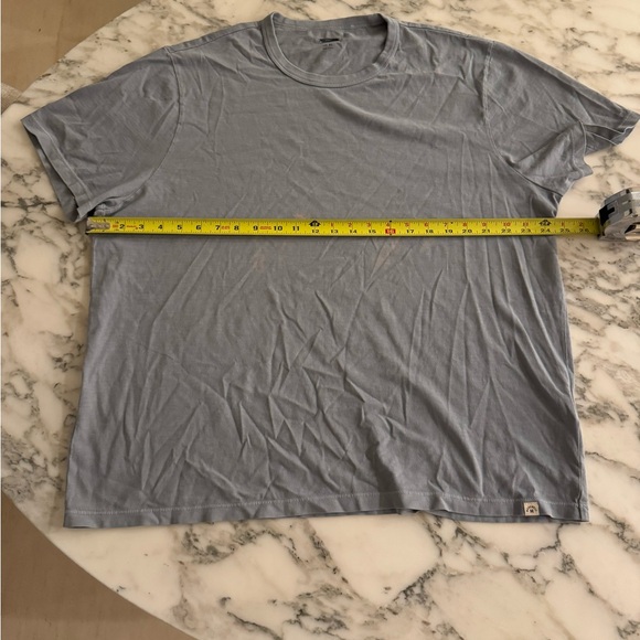 NWT Madewell All Day Casual Short Sleeve Crewneck Tee Shirt Sz XL Dye Flaws - Picture 5 of 8